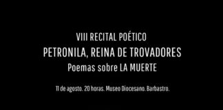 BARBASTRO: VIII Recital poético Petronila