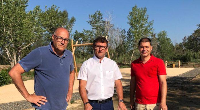Recepción y entrega de las obras del PST en Zaidín y Velilla de Cinca