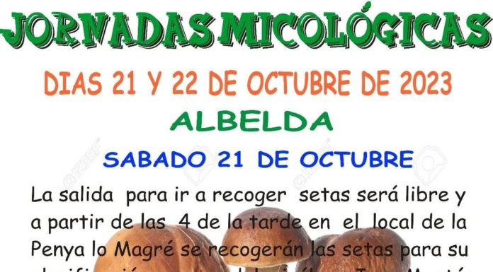 ALBELDA: Jornadas Micológicas