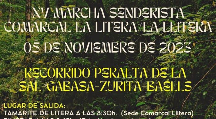 LITERA: XV Marcha senderista comarcal