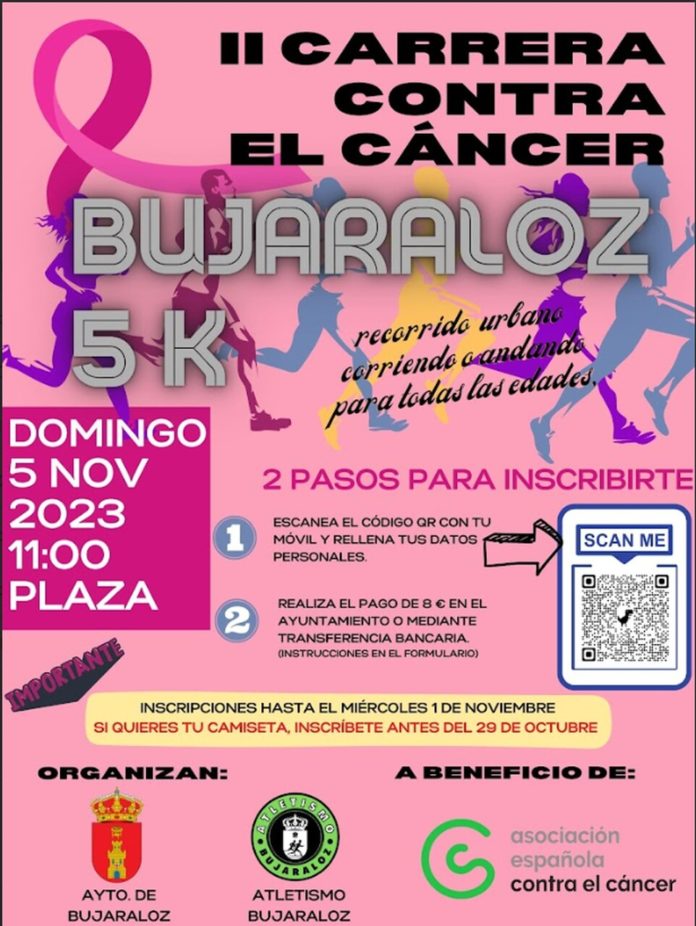 BUJARALOZ: II 5K Contra el cáncer