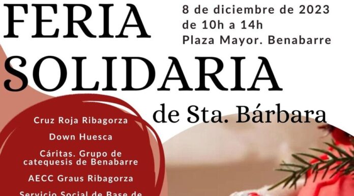 BENABARRE: Feria solidaria de Santa Bárbara
