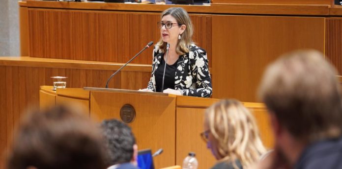 consejera de Educación, Ciencia y Universidades, Claudia Pérez Forniés