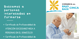 La Comarca del Bajo/Baix Cinca arrancará el PEEF “Acompañad@s” en 2024