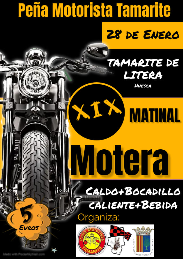 TAAMRITE DE LITERA: XIX Matinal motera