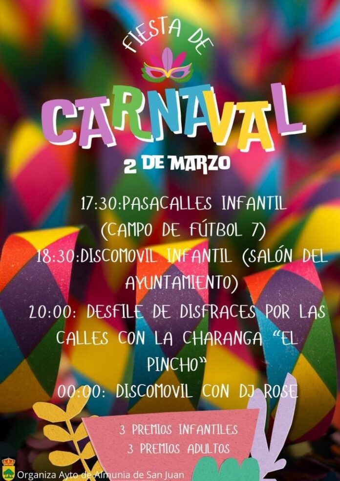 ALMUNIA DE SAN JUAN: Fiesta de Carnaval 2024