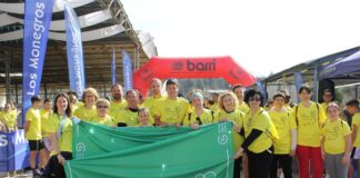 La VIII carrera ‘Sariñena en marcha contra el cáncer’ suma la participación de más 870 personas y recauda alrededor de 12.000 euros