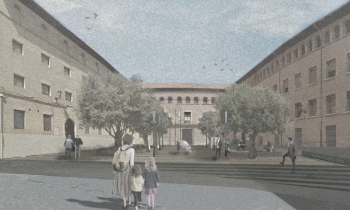 plaza Constitución Barbastro