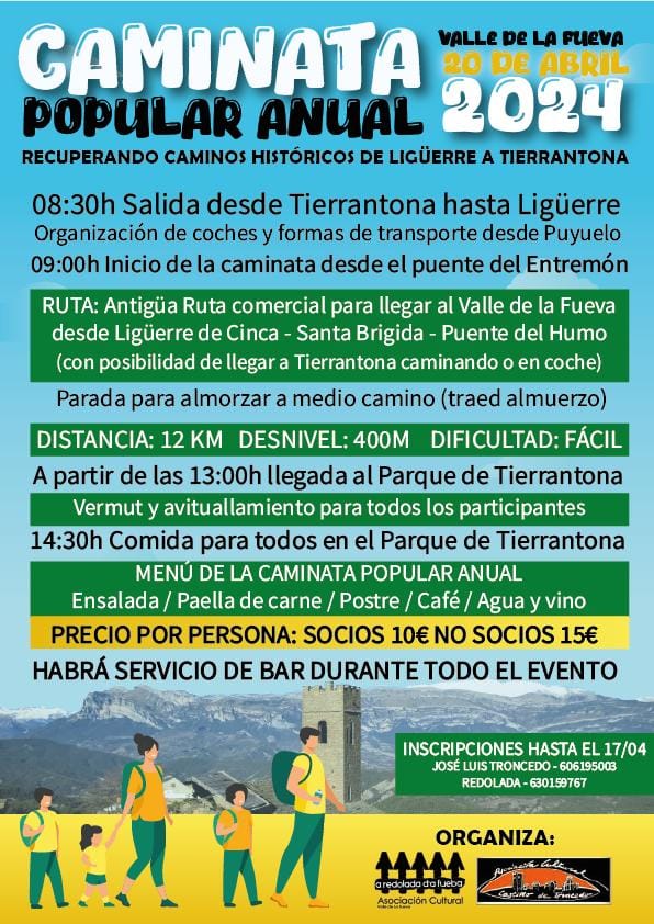 TIERRANTONA: Caminata popular Valle de La Fueva