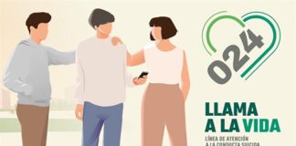 La Línea 024 para la atención a la conducta suicida ha recibido más de 260.000 llamadas en dos años
