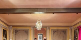 Recibimiento a los equipos infantiles de gimnasia estética del Club 2000 que compitieron en la Pannon Cup de Budapest antes de su participación en los Juegos Mediterráneos