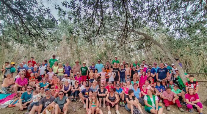 Más de 150 personas en la caminata contra el cáncer de San Esteban de Litera