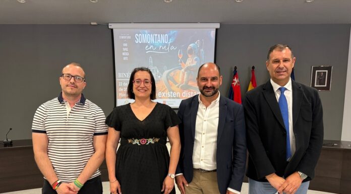 La Ruta del Vino Somontano recala en Binéfar