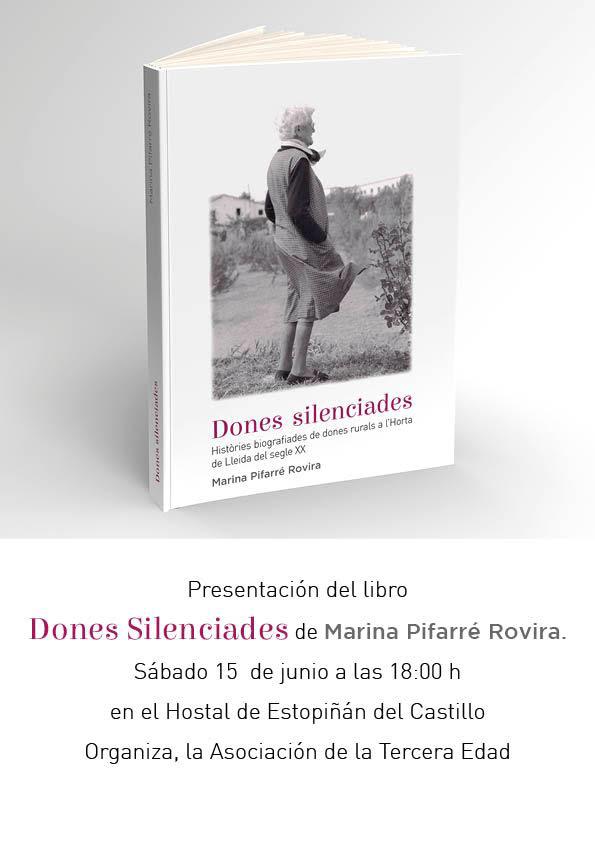 ESTOPIÑÁN DEL CASTILLO: Presentación del libro 'Dones silenciadas' de Marina Pifarré