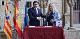 El Gobierno de Aragón y la Asociación El Camino del Santo Grial firman un convenio para transformar Aragón con este camino