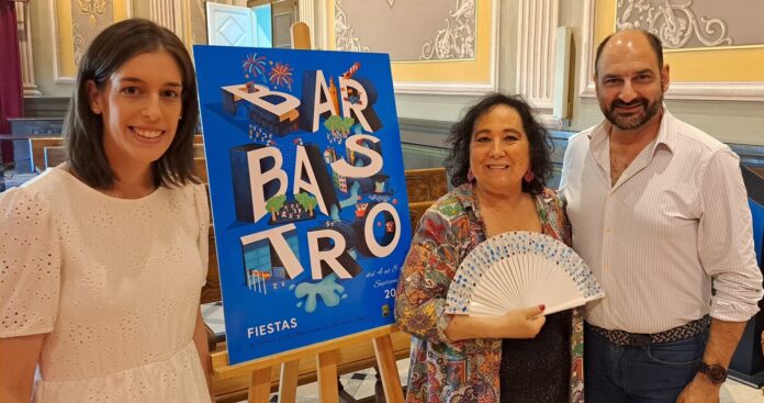 Inés Plana, mantenedora de las fiestas de Barbastro 2024