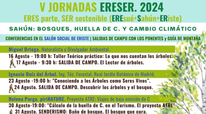ERISTE: «Bosques, huella de carbono y cambio climático’