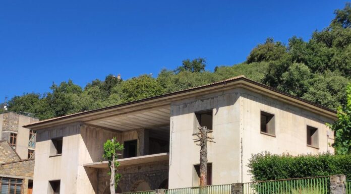 Finalizan las obras en la estructura de la antigua casa del médico de Aínsa