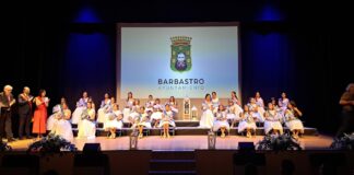 Barbastro honra a las Damas Mayores e Infantiles de sus Fiestas