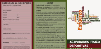 Nueva oferta de actividades deportivas otoño-invierno de la Comarca de Los Monegros
