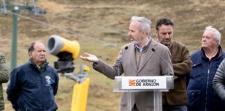 Aragón invierte 78 millones de euros en la innivación de las estaciones de esquí alpino y de fondo
