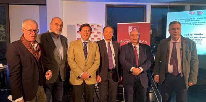 Aragón constata en Pau que Francia empieza a dar pasos firmes para reabrir el Canfranc