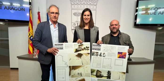 Benasque contará con el primer rocódromo de Aragón que reunirá las tres modalidades de formación y entrenamiento