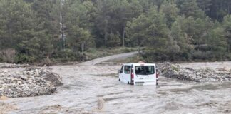 Las lluvias continúan haciendo estragos en el municipio de Aínsa-Sobrarbe