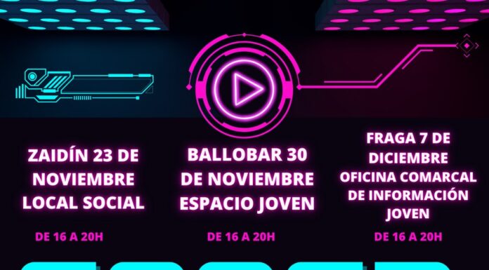 La Comarca del Bajo/Baix Cinca impulsa el ocio juvenil con el evento «Gamer Bajo/Baix Cinca»
