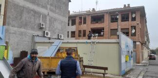 Los trabajos de renovación de la cubierta del local social del Barrio San Juan se completarán este mes de noviembre