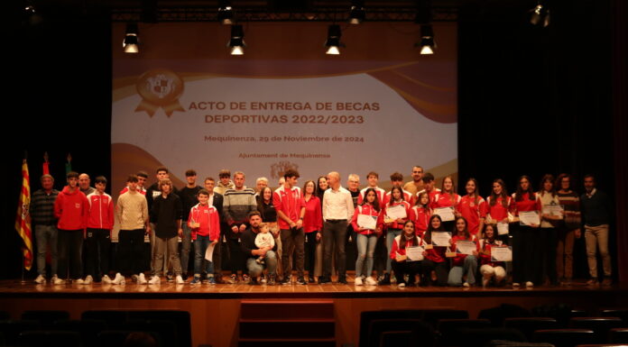 Mequinenza reconoce los méritos de sus deportistas en 2022 y 2023