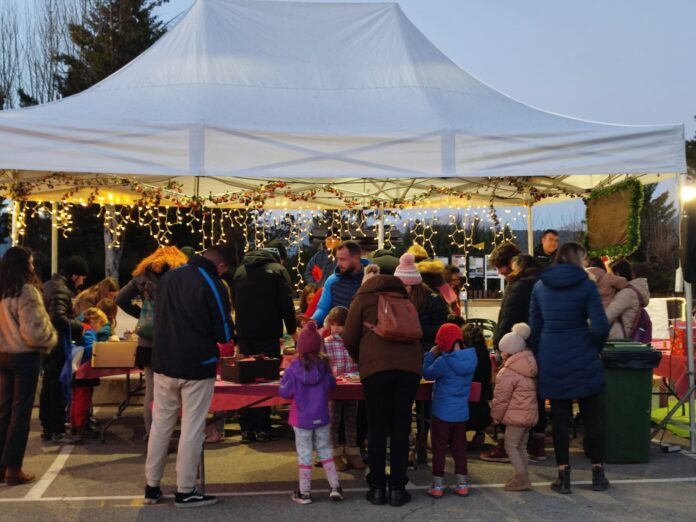 Actividades infantiles en el Mercadillo de Aínsa