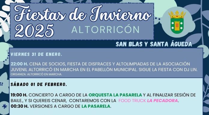 ALTORRICÓN: Fiestas de invierno 2025