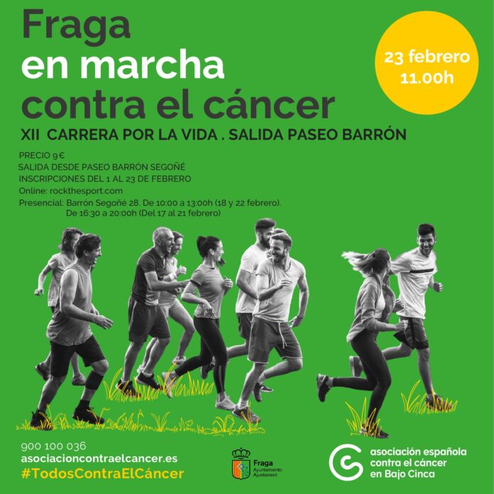 FRAGA: En marcha contra el cáncer