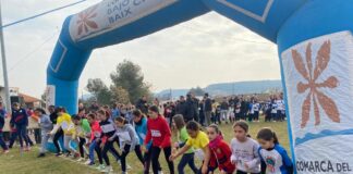 Más de 200 participantes se dan cita en el XXXIX Cross de Ontiñena dentro de los Juegos Bajo Cinca