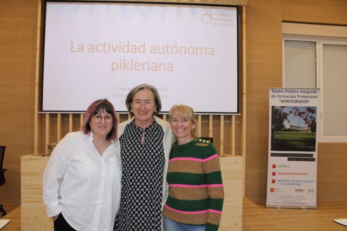 La Escuela Infantil El Tamarindo, invitada al taller sobre el sistema Pikler