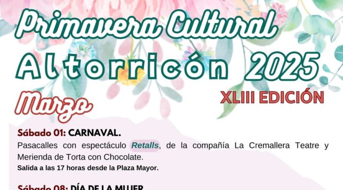 ALTORRICÓN: Primavera cultural 2025