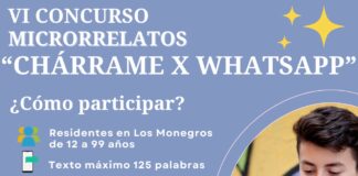 La Comarca de Los Monegros convoca la sexta edición del Concurso de microrrelatos “Chárrame por WhatsApp”