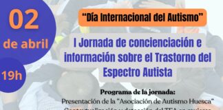 BARBASTRO: I Charla sobre concienciación e Información sobre el Trastorno de Espectro Autista