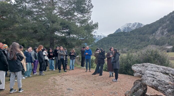 Los futuros gestores del patrimonio de Aragón conocer de cerca la riqueza de Sobrarbe