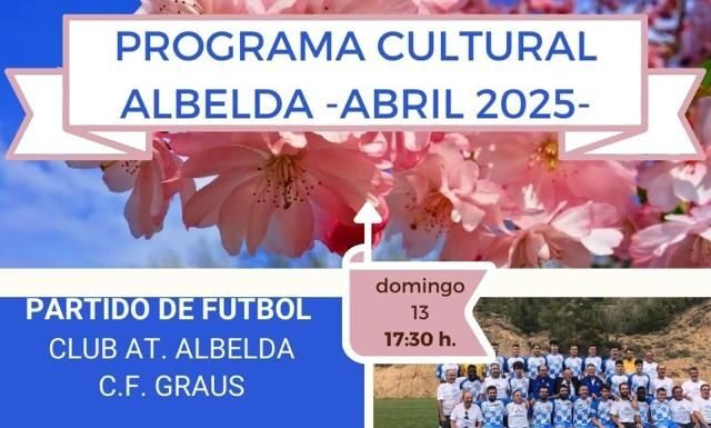 ALBELDA: Programación cultural de abril