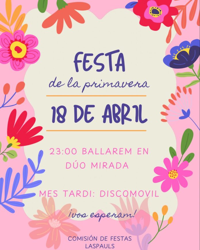 fIESTA PRIMAVERA LASPAÚLES