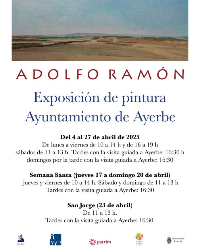 AYERBE: Exposición de pintura de Adolfo Ramón