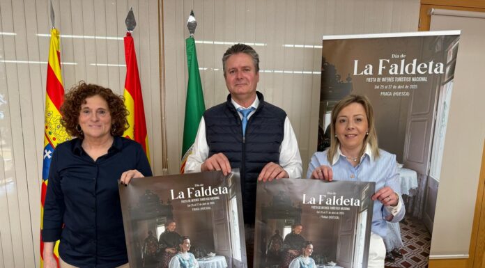 La Faldeta exaltará las raíces de Fraga del 25 al 27 de abril