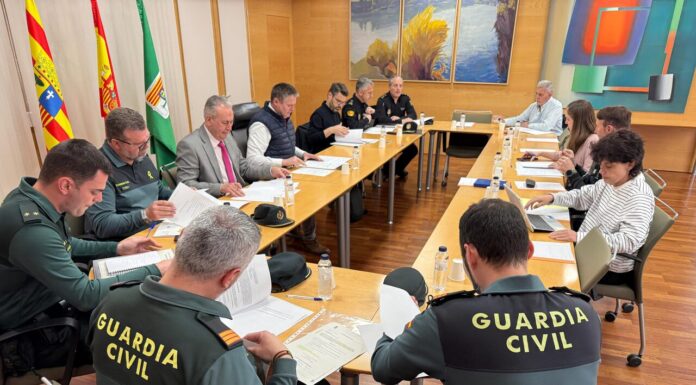 La Junta Local de Seguridad de Fraga ultima el dispositivo de La Faldeta 2025