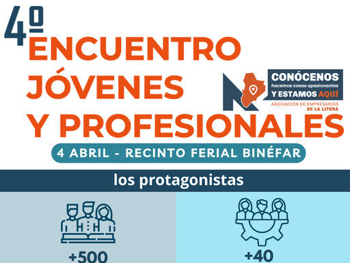 La IV Feria de Orientación y Empleo reunirá a 400 estudiantes y empresas de la comarca
