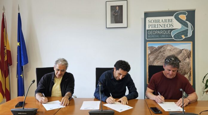 El Geoparque de Sobrarbe y los clubes de montaña CAS y Nabaín colaboran en materia formativa y en la organización de actividades