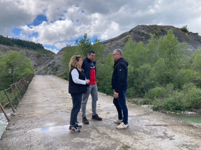 Visita al puente de Canal de Berdún