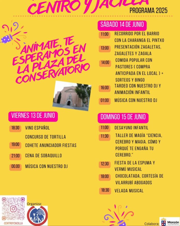MONZÓN: Fiestas barrio Centro y Jacilla