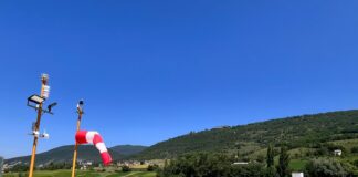 El nuevo helipuerto de Jaca, adaptado a vuelos nocturnos, ya está operativo